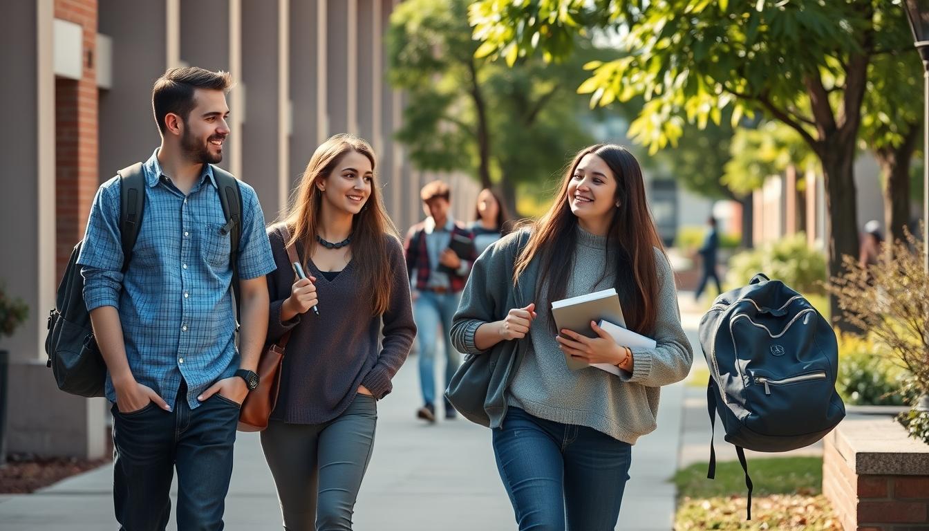 Structured study materials and learning resources on a desk